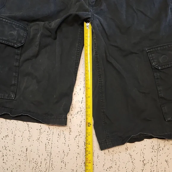 Southpole Embroidered Logo Baggy Fit Cargo Style Denim Shorts Vintage Y2K - Picture 12 of 13